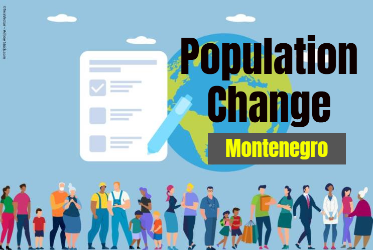 Population Change in Montenegro Over the Years